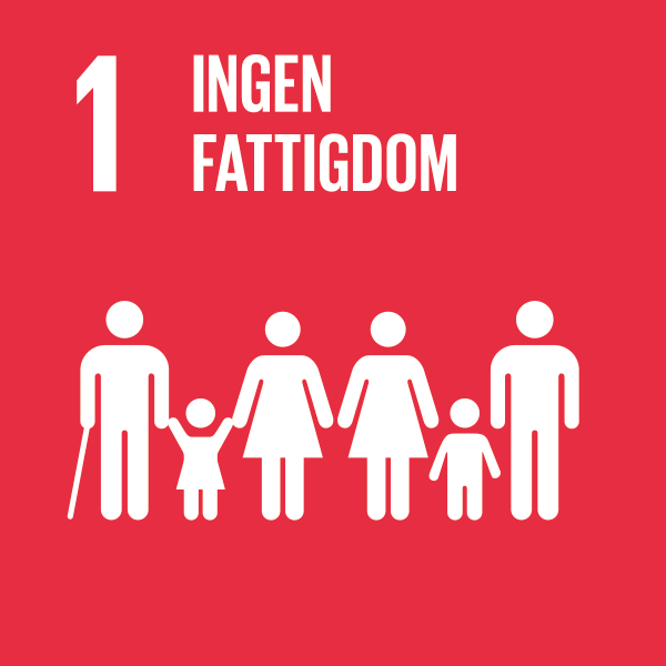 ingen fattigdom. Logotyp.