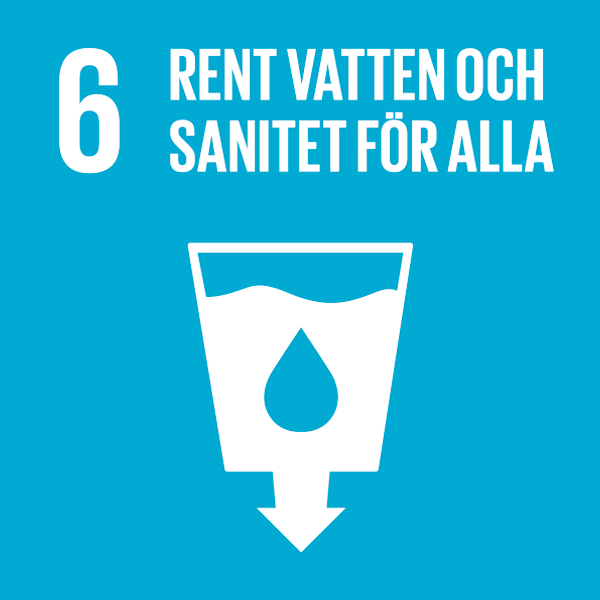 rent vatten och sanitet för alla. Logotyp.
