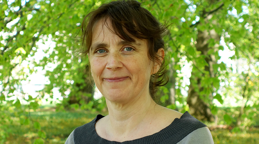 Porträtt av Ulrika Sandén. Foto. 